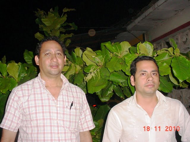 Alejandro Delgado y Geovanny Rivas